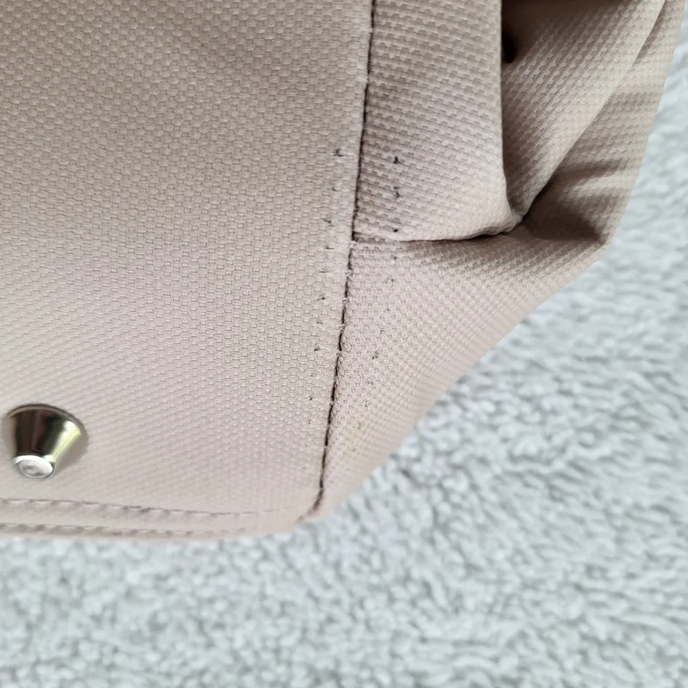 Bella Russo Tote Bag Purse NWOT Beige 13